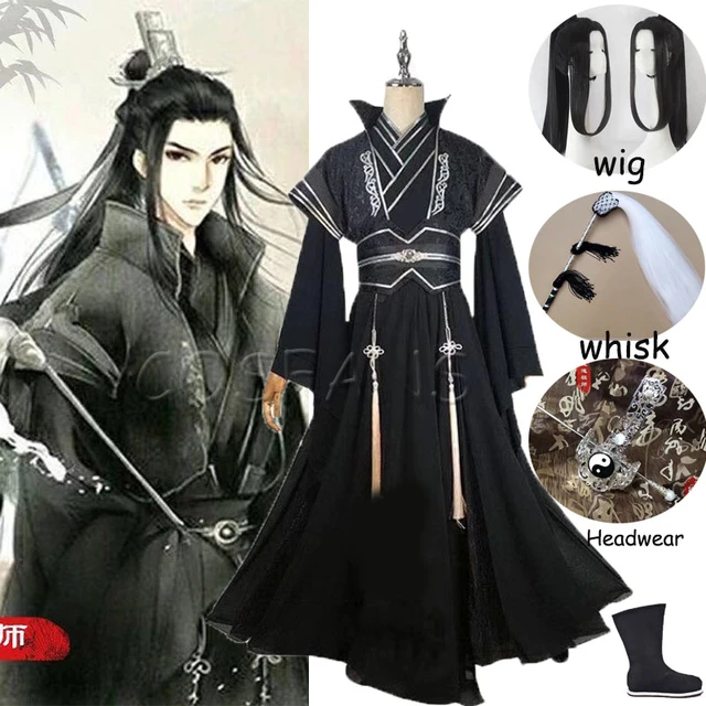 Mo dao zu shi cosplay xiao xingchen grandmaster do cultivo demoníaco traje  homem anime adulto peruca chinês trajes antigos - AliExpress