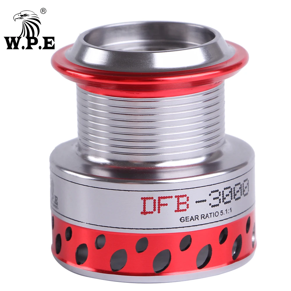 W.P.E DFB 2000/3000/4000/5000/6000 серии рыболовное колесо с 5 1: 1 высокоскоростная 6