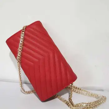 

New Mini Luxury Caviar Bag Women Bag Of Deluxe Fashion Leather Bag Hand-Held Oblique Bag Chain Shoulder Bag