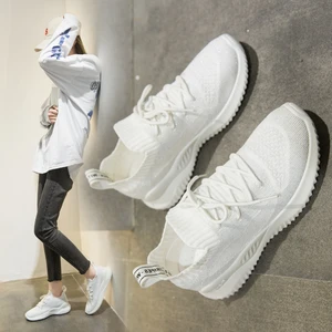 Women Casual Shoes White Walking Shoes Women Fashion Sneakers Light Walking Shoes Breathable Women Vulcanize Shoes Student Shoes