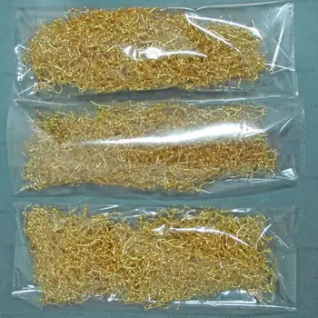 

Cabochons Snaps Jewelry Fittings Silver 18k gold Earring Hooks Diy Wholesale Hook Earwires(without Stopper)