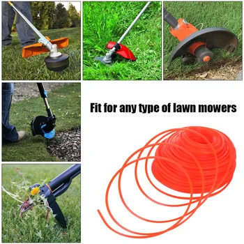 

Professional Fine Quality Mowing Nylon Trimmer Rope Brush Cutter Strimmer Line Mowing Wire Lawn Mower Accessory Garden Support