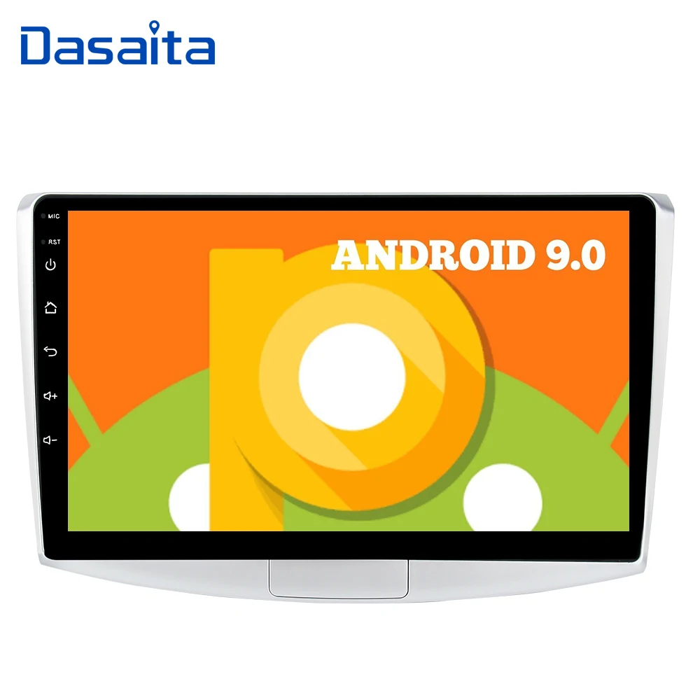 Excellent Android 9.0 Car 1 din Stereo  for passat 2010 2011 2012 2013 2014 2015 Car Radio Bluetooth 10.2" IPS Multi Touch Screen 0