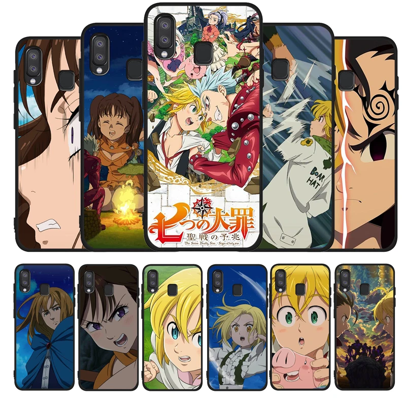 7 смертных грехов Nanatsu No Taizai чехол для задней панели мобильного телефона Samsung Galaxy
