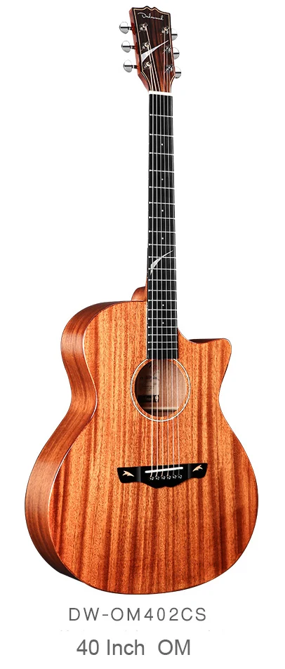 DW-OM402S Dadarwood OMH404CS твердая верхняя акустическая электрогитара, гитара ra acustica - Цвет: DW-OM402S