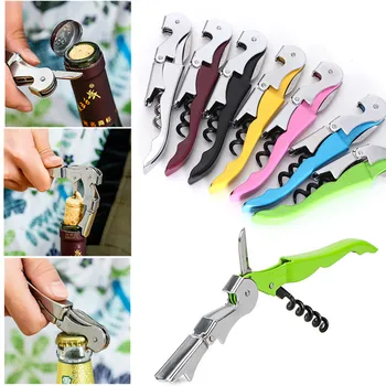 

Stainless Steel Cork Screw Corkscrew MultiFunction Wine Cap Opener Beer Cap Bottle Opener Kitchen Bar Tools Accessories