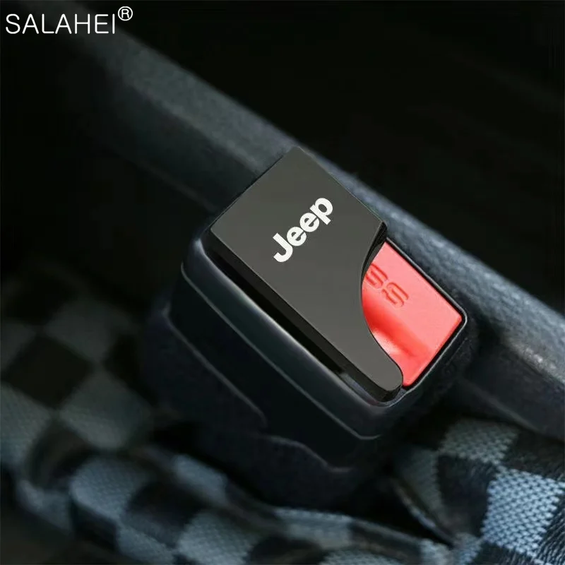 Hidden Car Safety Belt Buckle Plug Eliminate Seat Alarm Accessories For