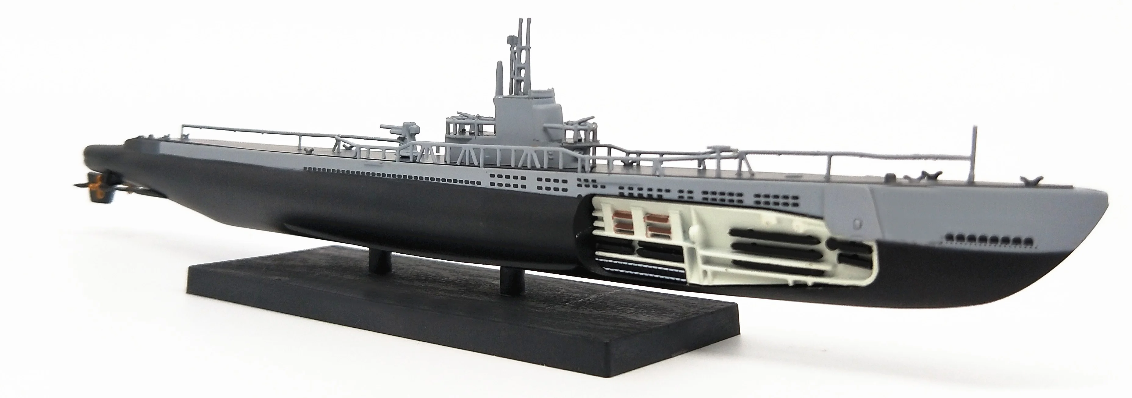 Lllunimon 1/350 USS Barb Submarine Model Alloy Warship Finished Product Collection Ornaments Decoration