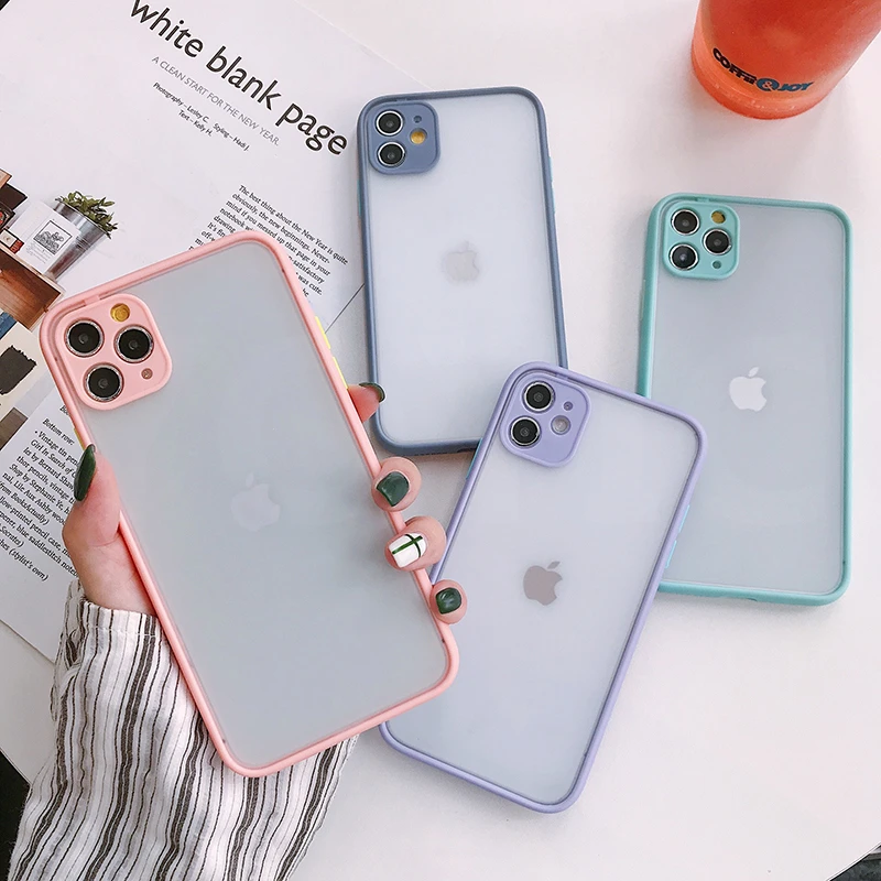 Camera Lens Protection Phone Case on For iPhone 11 Pro Max 8 7 6 6s Plus X Xr Xs Max SE 2020 Color Candy Soft Back Cover Gift Camera Lens Protection Phone Case on For iPhone 11 Pro Max 8 7 6 6s Plus X Xr Xs Max SE 2020 Color Candy Soft Back Cover Gift