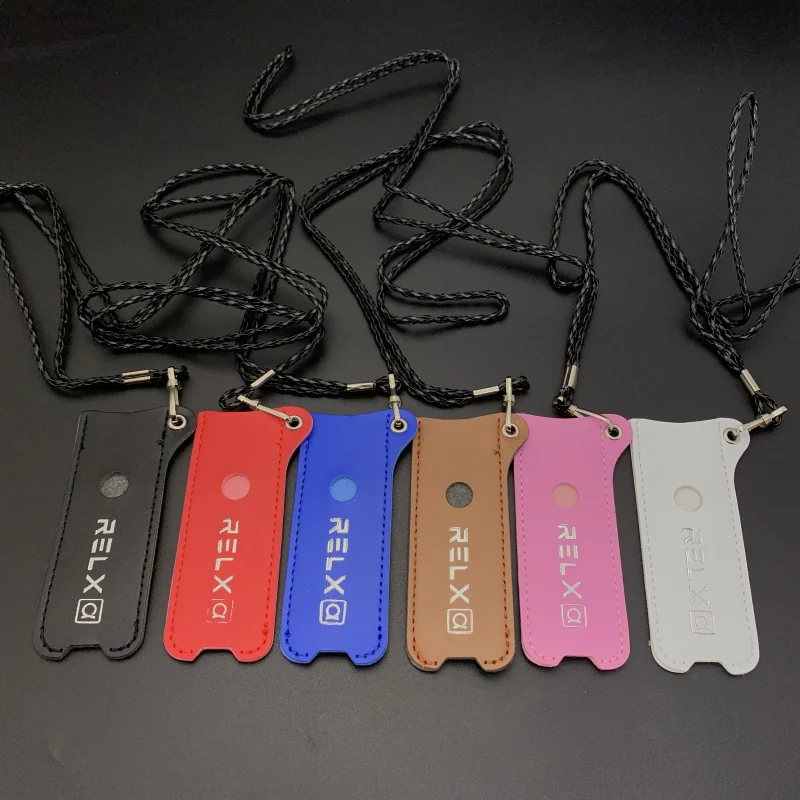 Новый REXL Alpha кожаный шнурок на шею сумка для переноски Карманный Чехол RELX Kit Small Pod
