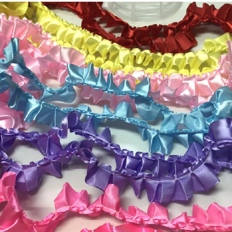 3 шт./лот B2.5cm * 30 м лента 6 цветов DIY пушистая кукольная юбка Материал ручная кукла