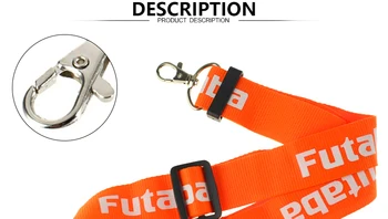 

Strap RC Parts For JR Remote Controller Transmitter FPV For Futaba Orange Black Neck Belts 25cm Transmitter Neck Strap