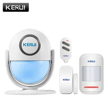 KERUI – système d'alarme de sécurité sans fil WP71, capteur de mouvement PIR, Anti vol, Kit de bricolage