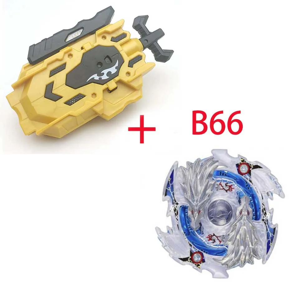 Beyblade Burst B129 CHO-Z VALKYRIE. Z. Ev с левым и правым двухсторонним пусковым устройством, металлический бустер, топ стартер, гироскоп, спиннинговая игрушка для боя - Цвет: B66