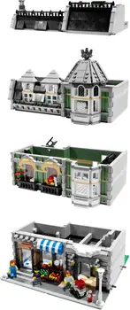 

2352pcs Green Grocer Model Building kit Fit 10185