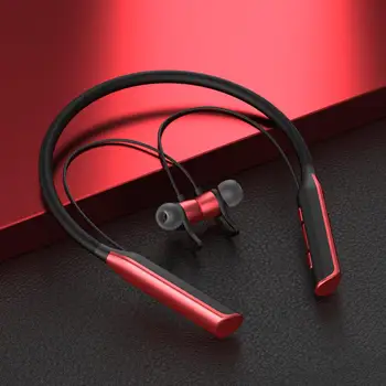 

Magnetic Wireless Headset Earphones Bluetooth 5.0 Neck-Mounted Semi-In-Ear Earbuds Headset Wireless Bluetooth Earphone with Mic