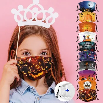 

Children's Face Mask Washable and Reusable Proof Protect Mouth Cover Hallowee Youre Too Close with 2pcs Activated Carbon Filter