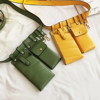 

fanny pack female crossbody bags for women 2020 fashion waist shoulder bag mini pouch chest bag bolsa sac banane belt bum bag