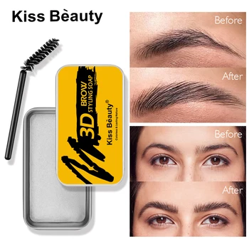 

1pc Wild Eyebrow Styling Soap Colorless Waterproof Lasting Natural Eyebrow Cream Eyebrow Tint Pomade Cosmetics TSLM2