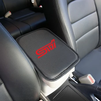 

1PCS Car Armrest Pad Covers Auto Seat Armrests Storage Protection Cushion for Subaru STI Impreza Forester Tribeca XV BRZ