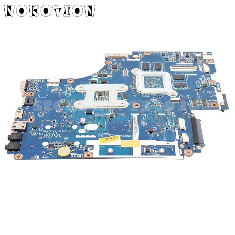 Материнская плата NOKOTION MBBJY02001 MB.BJY02.001 для ноутбука Acer aspire 5742 5742G материнская New 71 LA