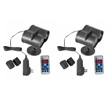 

20 Pattern Outdoor Waterproof LED Projector Lamp Excellent ABS Christmas Halloween Spotlight RGBW four-color Watermark