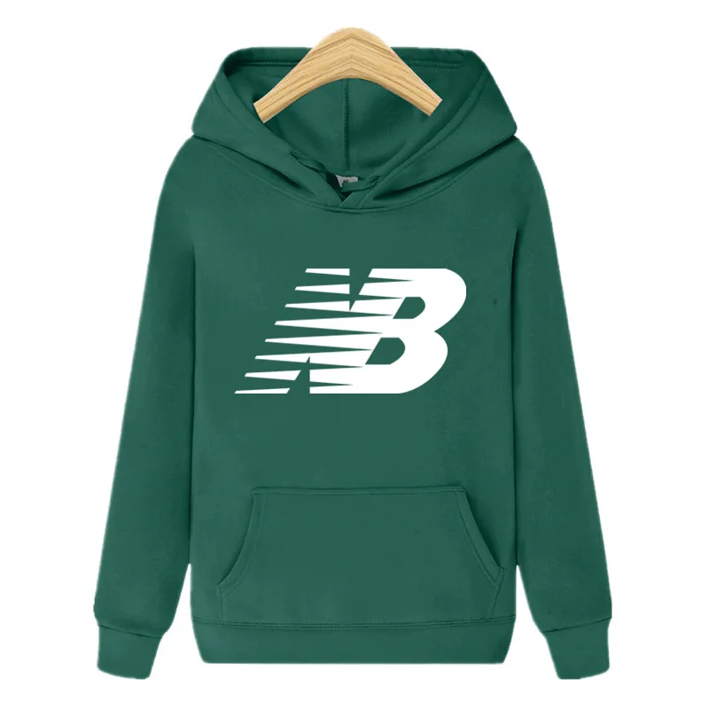 

Winter Autumn Pullovers NB Print Solid Hoodies Women Loose Long Sleeve Plus Size Hooded Sweatshirts Cute Harajuku
