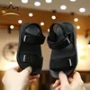 Summer New Canvas Sandals Boys Girls Sandals Solid Color Soft Soled Anti-Slip Children Kids Shoes Summer Beach Sandals ► Photo 2/6