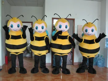 

Bee Mascot Costume Suits Cosplay Party Game Dress Outfits Clothing Advertising Promotion Carnival Halloween Adults