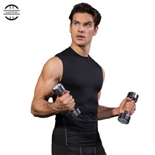 YEL пользовательский Быстросохнущий жилет для бега тренировочный жилет без рукавов Топ Фитнес-колготки мужской спортивный костюм спортивный мужской жилет