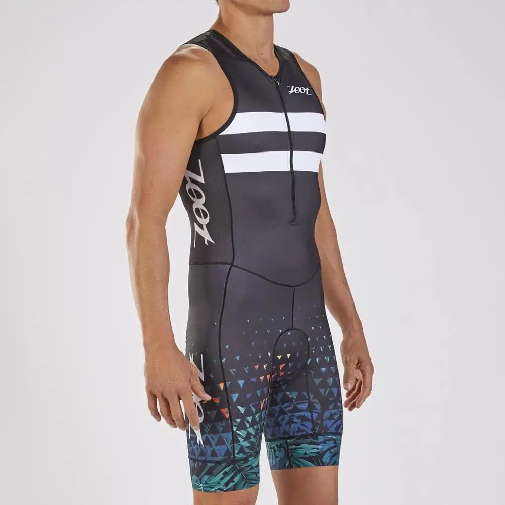 9d gel pad Zoot Велоспорт Триатлон без рукавов костюм на заказ skinsuit велосипед speedsuit велосипед Триатлон бег боди Одежда Набор цельный комбинезон - Цвет: 9d gel pad