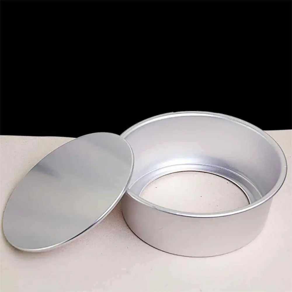 

2 Inch Aluminum Alloy Detachable Bottom Round Cake Mould Baking Dish Baking Mold Bakeware Tool