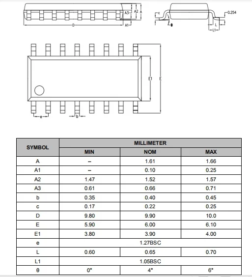 ESOP16 IC ׽Ʈ  1.27mm ġ,   sop16    