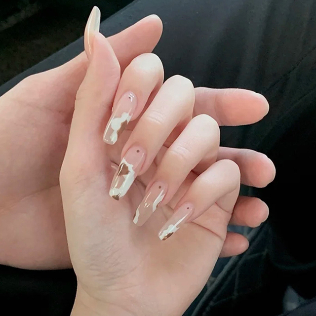 nails with designs coffin artificial nails tips overhead with glue press on nail false nails set nail art tools Accessories