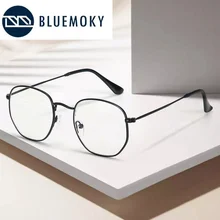 BLUEMOKY, анти-синий светильник, очки для мужчин, очки для защиты глаз, металлические оправы для очков, TR90, игровые компьютерные очки
