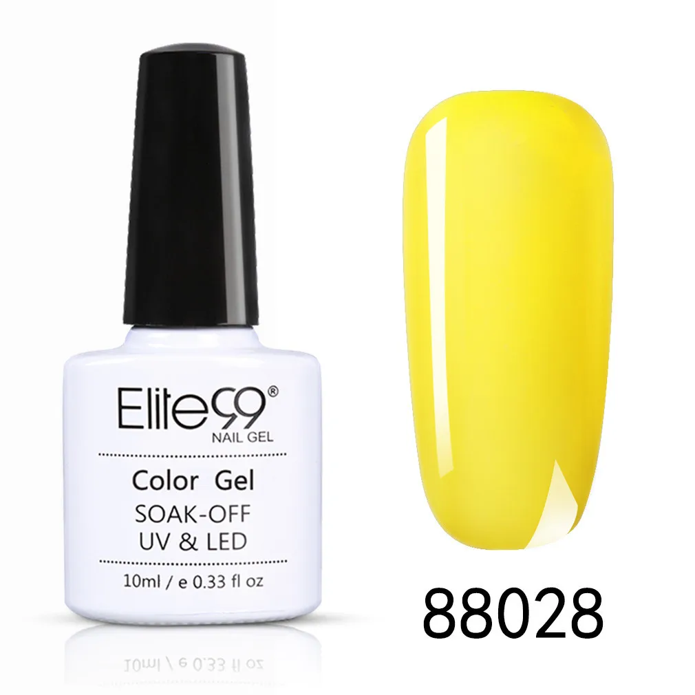 88028 Elite99 10ml Changeable Gel Nail Polish Marble Halo Effect Nail Art Design Gel Lacquer Long Lasting UV Nails Gel Varnish Polish - Цвет: 88028