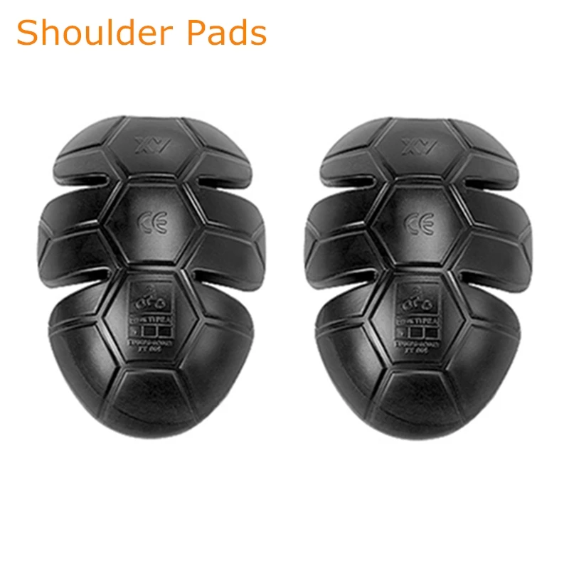 Motorcycle Armor Jacket Pants Protector Insert Back Shoulder Elbow Knee High Elasticity CE Biker Body Armor CR-11