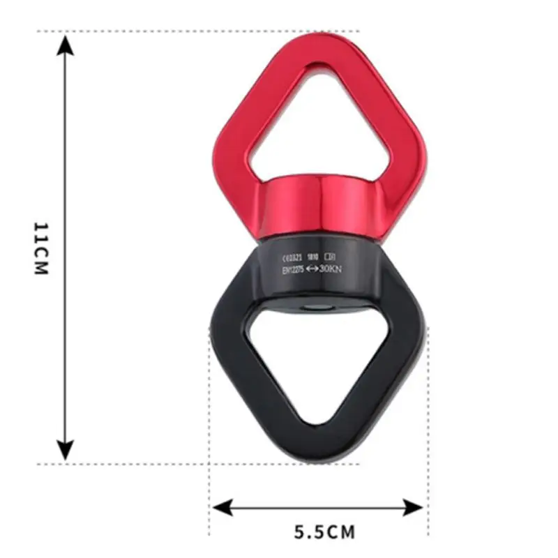 Открытый скалолазание кольцо соединитель тренажерный зал дома Йога гамак соединение фиксированные Аксессуары