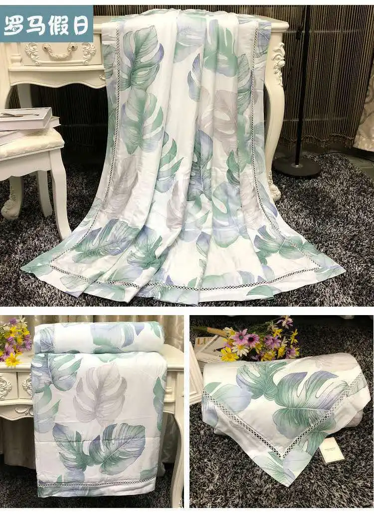 Tencel лиоцелл волокно тонкое одеяло для лета