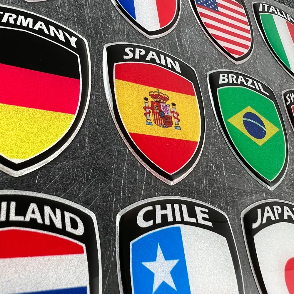 3D Reflective Flag Sticker Motorcycle Parts Car Decal For UK Italy France Russia Spain Brazil South Korea Japan Chile USA Ukraine reflective stickers,motorcycle stickers,car accessories,auto stickers,vinyl stickers,italy flag stickers,custom stickers,motorcycle accessories