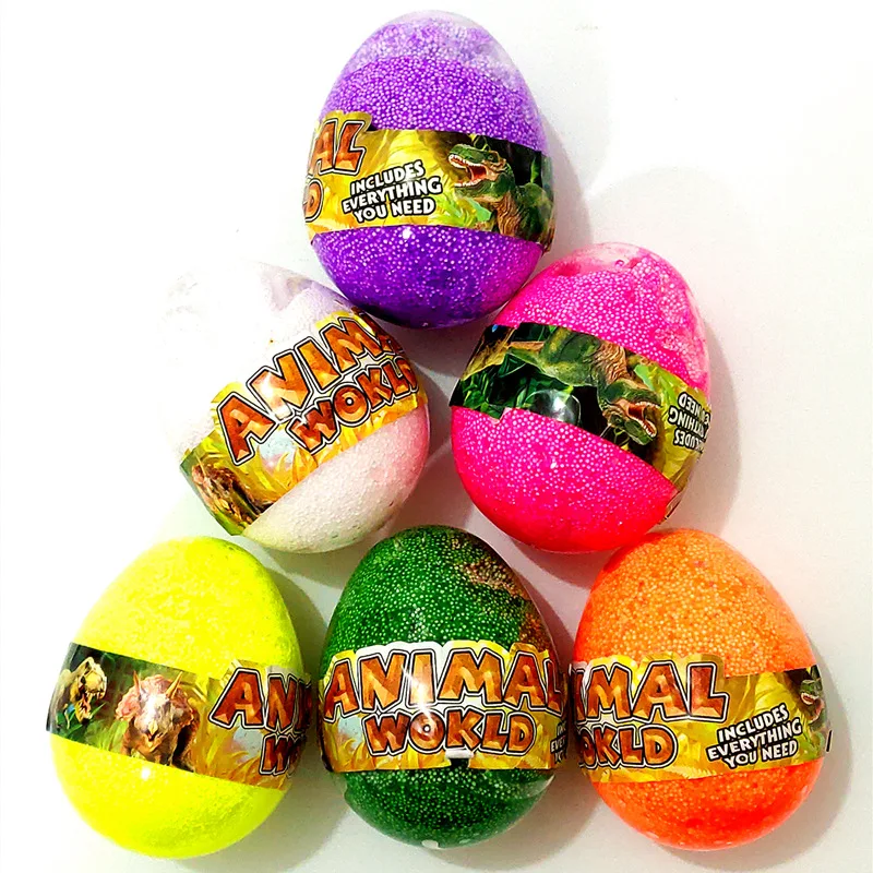 Manufacturers Direct Selling New Style 6-Color Ultra-Light Clay Egg Mud Pearl Mud Bubble Relaxation Colorful Mud Toys Wholesale