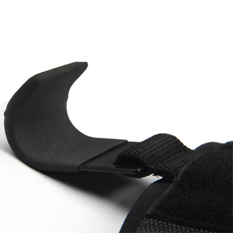 Weight Lifting Gloves Hooks Wrist Straps Heavy Duty Pull-ups Power Lifting