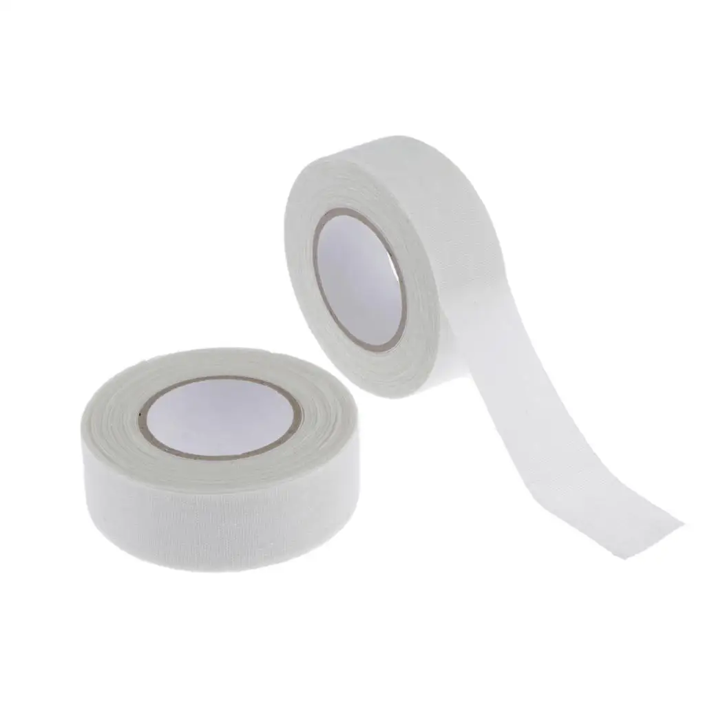 Water Resistant and Strong Adhesive Color Choice 1 Wide and 33 Long menolana 2 Rolls Solid Color Cotton Cloth Ice Hockey Tape