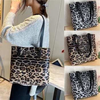 

Fashion Crossbody Hand Bags For Women's 2019 Outdoor Leopard Large Capacity Leather Handbag bolsa feminina Shoulder Bag Sac#C10