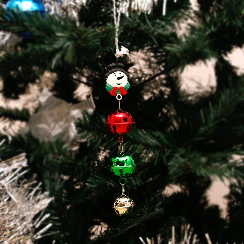 Рождественская декорация Кованое железо леггинсы с изображением елок кулон Милые висячие украшения