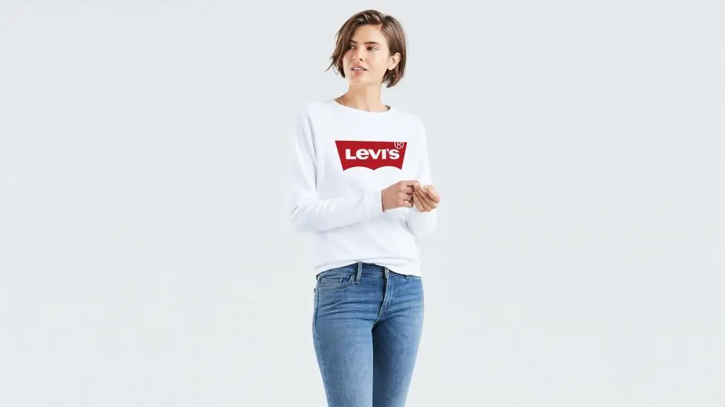 Levi 'S Wanita Gambar Sweatshirt 29717 