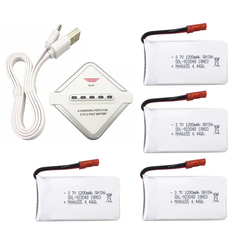 3 7 V 1200mAh литиевая батарея с 4 в 1 зарядное устройство для X900 X9TW складной