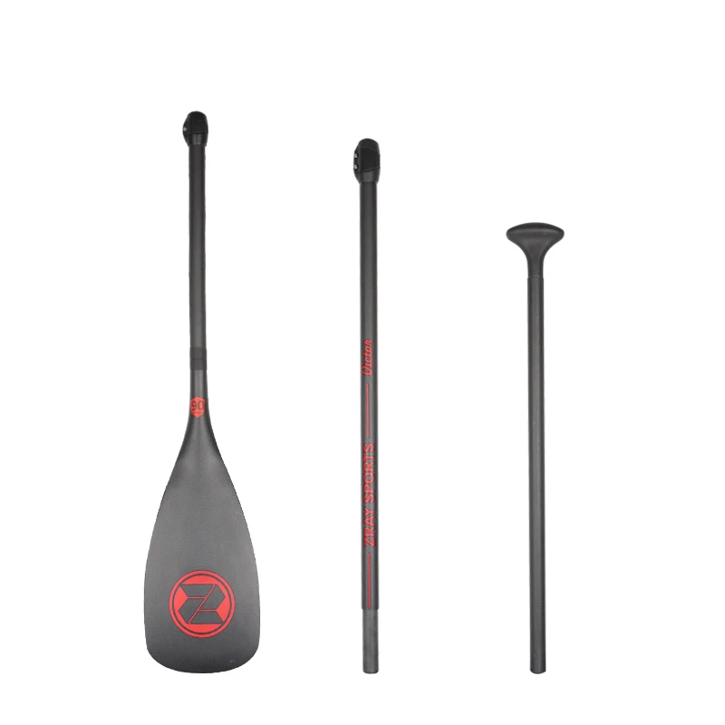 ZRAY CARBON PRO FULL CARBON 3 шт. весло для SUP stand up paddle доска для серфинга Регулируемая Выдвижная 215 см oar T ручка