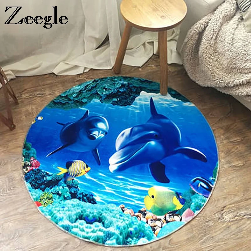 Zeegle Cartoon Carpets For Living Children