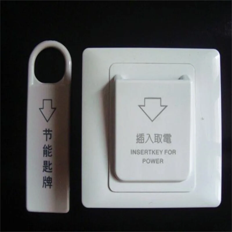 

Wholesale Hotel Insert key plug-in card key switch Sensing magnetic bar wall switch without delay time